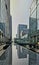 Capturing Canary Wharf: Urban Reflections in London\\\'s Downtown