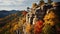 Capturing Crag Autumn Splendor A Hotorealistic Shot With Canon Eos-1d X Mark Iii