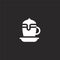 capuccino icon. Filled capuccino icon for website design and mobile, app development. capuccino icon from filled italy collection