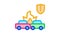 car accident crash insurance Icon Animation