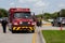 Car accident with injured people on Sample Road at Coral Springs, Florida