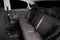 Car back seats. Clean modern car interior. Black automobile seats.