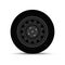 Car black wheel