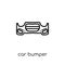 car bumper icon from Car parts collection.
