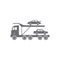 Car Carrier Truck icon. Simple element illustration. Car Carrier Truck symbol design from Transport collection set. Can be used fo