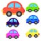 Car cartoon or car Clipart cartoon isolated on white background