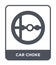 car choke icon in trendy design style. car choke icon isolated on white background. car choke vector icon simple and modern flat