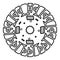 Car clutch disk cover cohesion transmission auto part plate kit repair service contour outline line icon black color vector