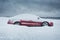 Car covered with the snow