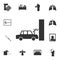 Car crash, auto crashes into the wall icon. Detailed set of death icons. Premium quality graphic design. One of the collection ico