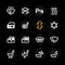 Car dashboard icons