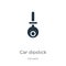 Car dipstick icon vector. Trendy flat car dipstick icon from car parts collection isolated on white background. Vector