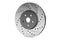 Car disc brake rotor, 3D rendering