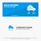 Car, Electric, Network, Smart, wifi SOlid Icon Website Banner and Business Logo Template