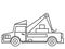 Car elevator Truck kids educational coloring pages