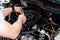 Car engine repair service