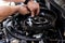Car engine repair service