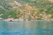 Car ferry linking the towns of Herceg Novi and Kotor across the Bay of Kotor, Montenegro