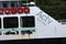 Car ferry to Lido di Venezia, Venice, Italy, close-up