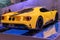 Car Ford GT yellow color