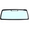 Car glass rear window without light reflection, new clean back window with heating for car graphic illustrations