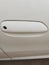 Car handle white vehicle technology