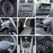 Car interior details collage