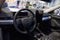 car interior electric Ford Mustang Mach-E, digital instrument panel, digital instruments on steering wheel, door locks,