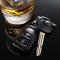 Car Keys and Alcoholic drink