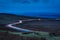 Car Light Trails on Hartside Pass