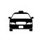 Car linear icon. Taxi.