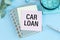 Car Loan Finance is shown using a text