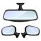 Car mirror set