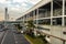 Car moving luggage at NAIA airport terminal 2, Manila, Philippines, Aug 20, 2019