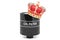 Car oil filter with golden crown, 3D rendering