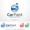 Car Paint Logo Template Design Vector