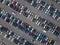 Car parking - aerial view