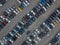 Car parking - aerial view