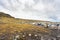 Car parking area near Solheimajokull glacier