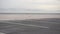 Car parking area in Pensacola, Florida. Beach Area. Empty Road