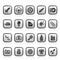 Car part and services icons 1