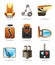 Car parts icon set