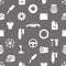 Car parts store simple icons seamless pattern eps10