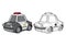 Car police cartoon toy transport Emergency constable