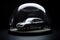 A car protected under a glass dome bubble. Car insurance concept. Generative ai