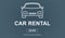 Car rental concept