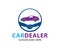 Car rental dealer service vector logo design