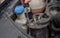 Car repair, fuel filter replacement