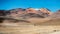 Car riding in Bolivian sunshine landscape