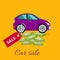 Car Sale Concept